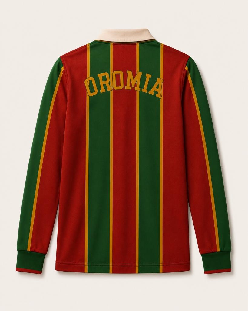 FGC Oromia L/S Striped - Back View